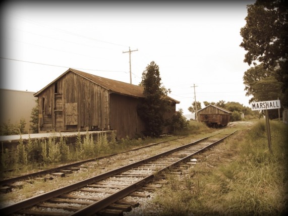 Marshall Wisconsin Train Track