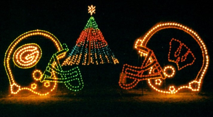 Holiday Fantasy in Lights Packer and Badger Helmets