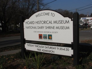 Hoard Museum sign